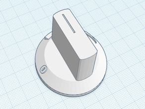 stove knob 3d print model - Mito3D