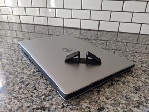 dell xps13 dizüstü bilgisayar standı laptop stand ultrabook 13 vermiştir 3d print model - Mito3D
