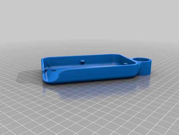 Seifenablage 24mm Duschstange 3D print model - Mito3D