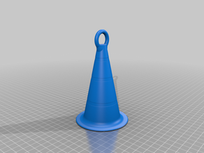 cone ring balancing stretches exercise balance recreation 3d print model - Mito3D
