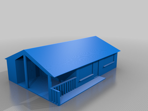 house grew up in no scale 3d print model - Mito3D