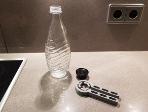 bottle opener sodastream crystal 3d print model - Mito3D