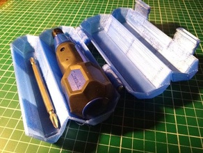 case westfalia grewi batavia hanmei hybro electric screwdriver 36v akkuschrauber gehuse rechargeable schraubendreher usb 3d print model - Mito3D