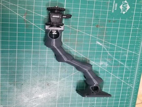 il montaggio della telecamera - xl braccio flessibile accessorio di palla presa la fotocamera videocamera luce del pad locline trimestre venti webcam monte 3d print model - Mito3D