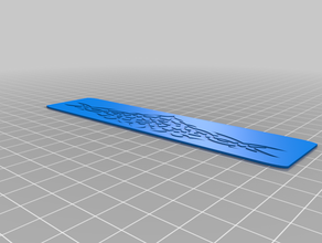 celtique signet - single double extrusion de fichiers 3d print model - Mito3D