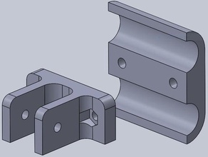 prusa i3 rework y-belt tensioner belt y 3d print model - Mito3D