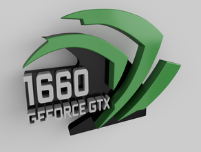 nvidia gpu support gtx1660 geforce gtx 1660 3d print model - Mito3D