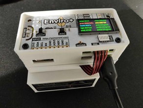 raspberry pi cero enviro+ sensor de caso el aire limpio enviro la contaminación 3d print model - Mito3D