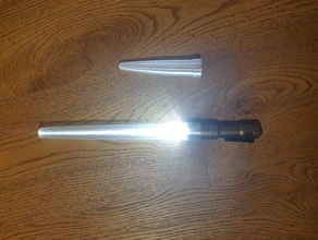 streamlight microstream diffuser sword lightsaber light 3d print model - Mito3D