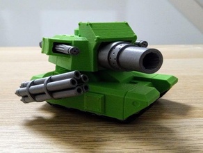 batalha das nações mega tanque 3d print model - Mito3D