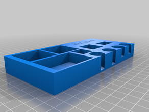 riotquest-tray privateer press riot quest 3d print model - Mito3D