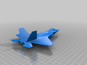 kfx fighter aircraft 3d print model - Mito3D