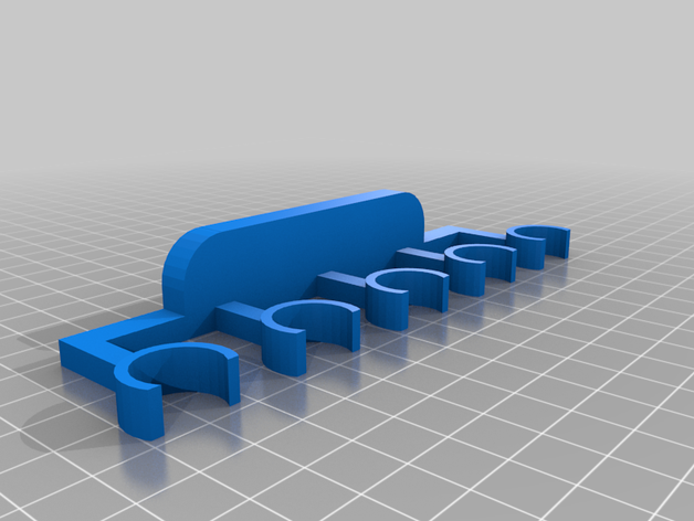 linea parallela disegno tool15 su misura 3D print model - Mito3D