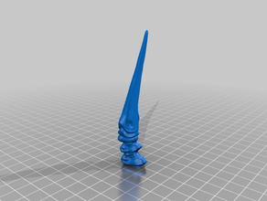 split tail 3d print model - Mito3D