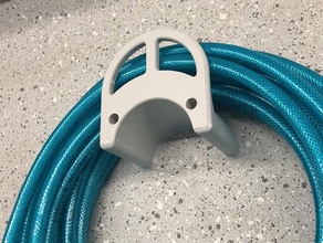 schlauchhalter hose holder cable 3d print model - Mito3D