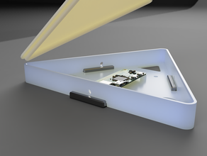 diy raspberry pi zero w smartleaf diodo emissor de luz parede led nano folha nanoleaf pla rpi smart interface web 3d print model - Mito3D