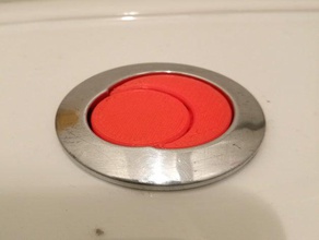 replacement toilet flush buttons 3d print model - Mito3D