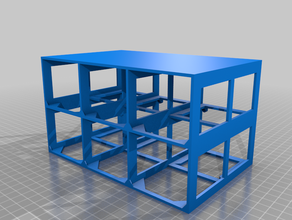 lego tiroir du compartiment interne le conteneur les tiroirs brique mini 3d print model - Mito3D