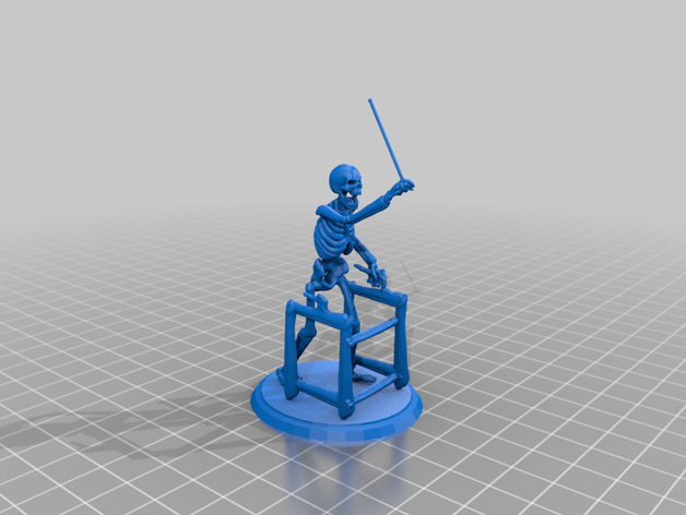 go get outta aqui osso esqueleto zimmer quadro 3D print model - Mito3D