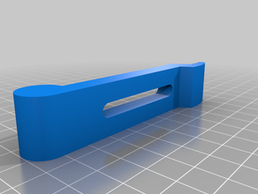 wasteboard abrazadera x-tallar la cnc inventables shapeoko x tallar xcarve 3d print model - Mito3D