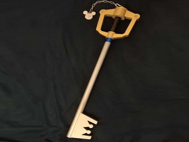 cuori di regno - unito keyblade cosplay prop kingdom hearts del 3D print model - Mito3D