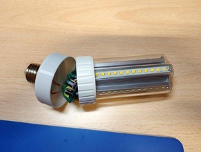 lampadina led light bulb 3d print model - Mito3D