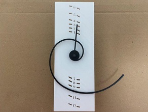 spirale de l'horloge customizer openscad en 3d print model - Mito3D