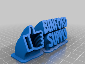 binford supply customized 3d print model - Mito3D