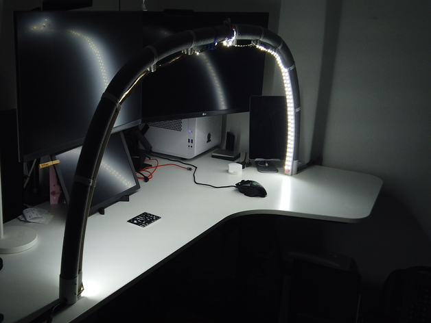 workbench led-Bogen Lampe led led-Licht led-Streifen led-Lampen die led-Beleuchtung 3D print model - Mito3D