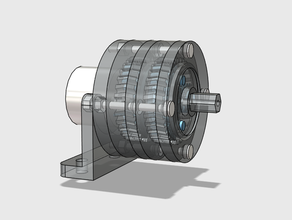 apilable planetario de la caja engranajes del motor dc cambios los motores planetaria rc reductor el robot 3d print model - Mito3D