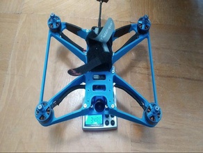 ladder5 printable quadcopter 5-6 inch 3d print model - Mito3D