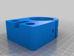 52mm spindle mount 3d print model - Mito3D