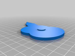 papavero magnete 3d print model - Mito3D