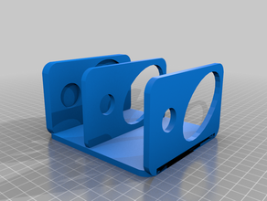 toothpaste toothbrush holder 3d print model - Mito3D