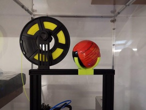 antifireball 2020 extrudados de montagem tampa tela superior da a anti vibração extintor fogo bola linear trilho segurança 3d print model - Mito3D