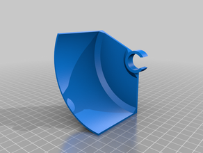 flex-e frontal, pára-lamas esk8 liso revolução 3d print model - Mito3D