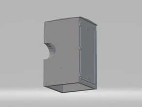 track side relay cabinet 3d print model - Mito3D