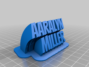 aaralynmiller kundengebundene 3d print model - Mito3D