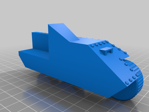 scout car armored warhammer 40k 3d print model - Mito3D
