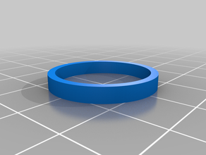 my customized customizer - washer bushing spacer ring gasket 3d print model - Mito3D