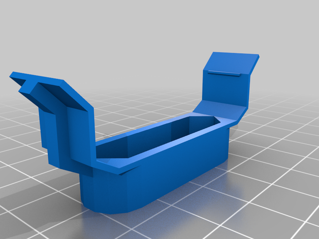v5 clip de pile 3D print model - Mito3D