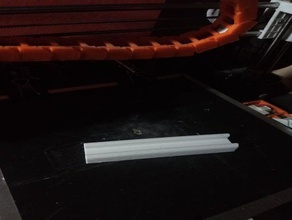 led-Streifen-Halter montieren Halter led mount Streifen Wand 3d print model - Mito3D