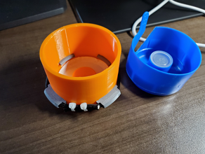 5 gallon water jug cap - center 5 gallon jug water jug 3d print model - Mito3D
