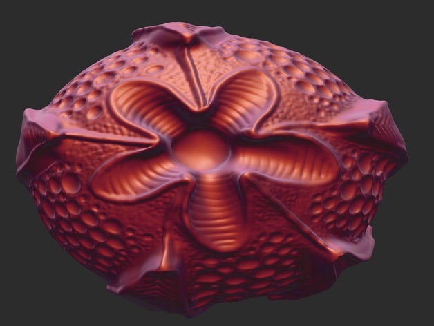 alien frutta 3dmodel gli alieni del film art la decorazione prop scifi scultura 3D print model - Mito3D