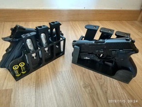 handgun support airsoft accesories 3d print model - Mito3D