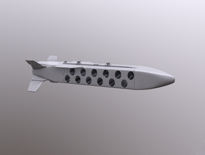 bk90 ajs37 dcs viggen 3d print model - Mito3D