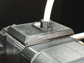 prusa mk3s filament couvercle du capteur - 1,75 mm bowden press-fit 3d print model - Mito3D