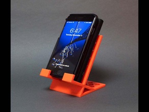 Telefon stand-wireless charging-Akku-pack Batterie stand 3d print model - Mito3D