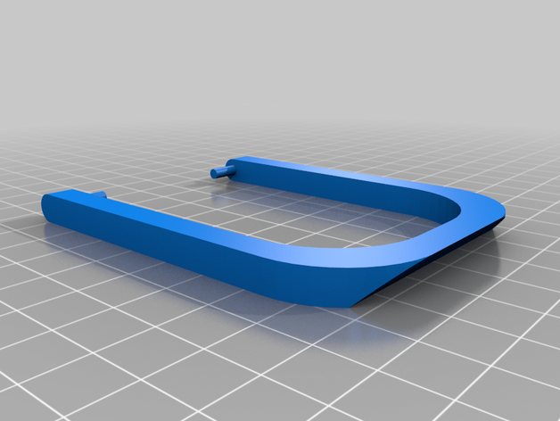 kick down doorstop 3D print model - Mito3D