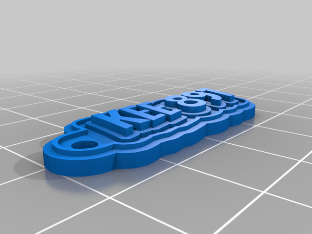 87 897 kee özelleştirilmiş 3D print model - Mito3D